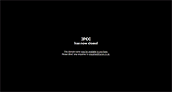 Desktop Screenshot of ipcc.co.uk